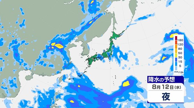 【台風情報】台風15号(チャンホン)熱帯低気圧に変わるも…依然非常に激しい雨に警戒　24時間降水量は関東甲信で100mm、東海・近畿で150mm予想　台風17号(ナンカー)も発生　今後の進路予想・雨風シミュレーション【気象庁12日発表】|TBS NEWS DIG