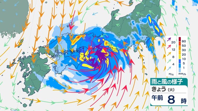 台風7号　接近前から鳥取県・岡山県で「線状降水帯」発生　「記録的短時間大雨情報」相次ぐ理由…ポイントは「日本海からの北風」　|　BSSニュース | BSS山陰放送