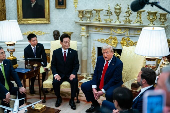 現代自の米工場での労働者拘束、韓国に衝撃広がる－対米投資に影