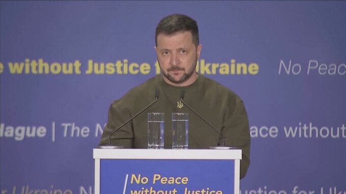 ゼレンスキー大統領　国際刑事裁判所でプーチン氏の処罰訴え|TBS NEWS DIG