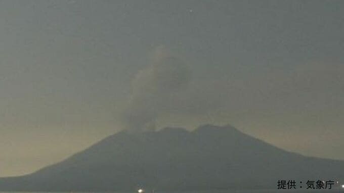 桜島で連続噴火が継続 噴煙最高1900ｍ【きょう・あすの降灰予報】鹿児島・宮崎|TBS NEWS DIG