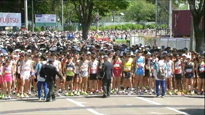 【５km通過】仙台国際ハーフマラソン2026　途中経過|TBS NEWS DIG