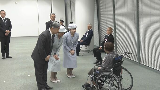 天皇皇后両陛下と愛子さま　101歳の被爆者と懇談　「人間が山のように、動物のように」|TBS NEWS DIG