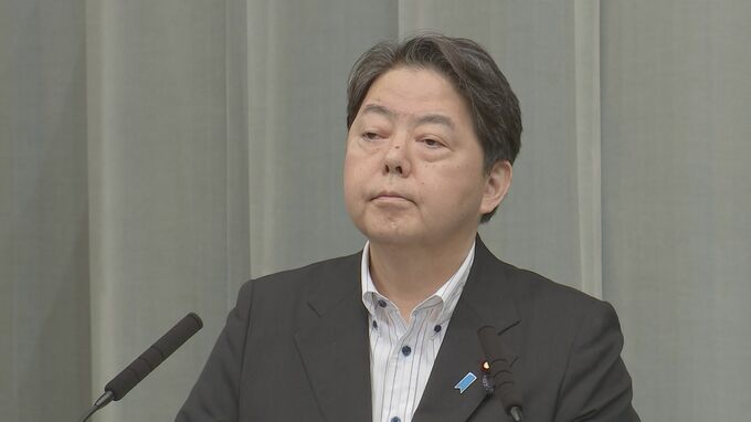 林官房長官「できる限り詳しく公表するべきだった」 海上自衛隊“不正受給”めぐり4人逮捕を非公表に