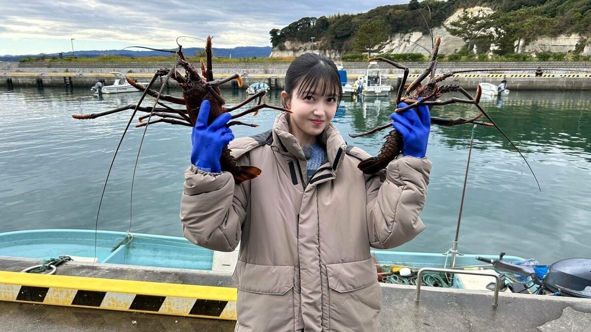 乃木坂46・久保史緒里がゲットしたのは福島・いわき市の幻高級食材