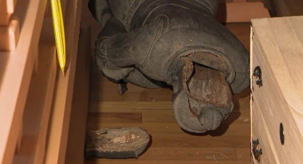破損確認写真 長野県で最大震度5弱の地震 住宅の被害は40軒以上に 国重要文化財の