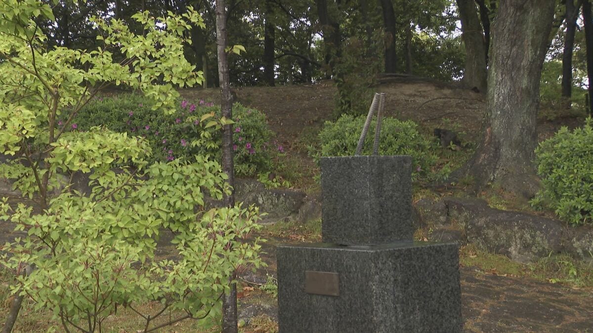 公園の銅像盗まれる 市が50万円で購入 4年前にも別の銅像が… ｢市民の貴重な財産｣ 窃盗事件とみて捜査 愛知･尾張旭市の城山公園