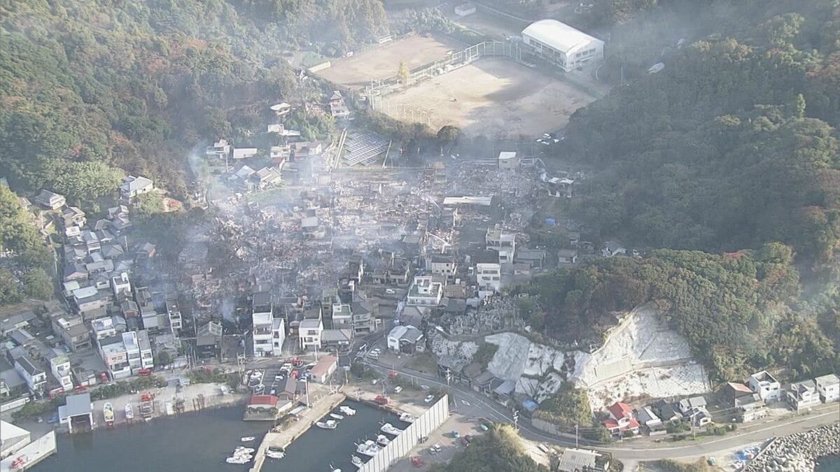 大分市佐賀関の大規模火災、出火原因は「特定できず」　消防庁が報告書を公表