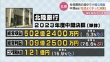 北陸銀行の2023年度中間決算 与信費用の減少で大幅な増益|TBS NEWS DIG