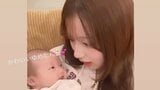 【辻希美・長女】希空「かわいいゆめたん」 17歳下の妹「夢空ちゃん」を抱いてあやす姿を投稿|TBS NEWS DIG