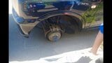 「運転手がタイヤを探している」軽乗用車からタイヤ脱落 タイヤは道路脇の草むらで発見 北海道北広島市 | 北海道のニュース|HBC北海道放送