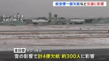 雪の交通への影響　全日空4便・日本航空7便の欠航決める　東海道新幹線　愛知・三河安城駅から京都駅の間の一部区間で速度を落として運転　列車に遅れが　|TBS NEWS DIG