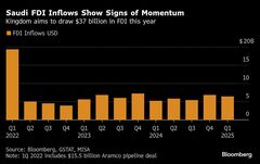 サウジへの直接投資に勢いの兆し、海外資本誘致の取り組みが奏功| TBS CROSS DIG with Bloomberg