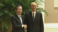 公明党山口代表　習主席最側近と会談、輸出規制解除求める| TBS CROSS DIG with Bloomberg