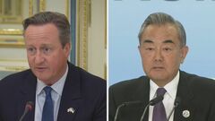 英中外相が電話会談　両国関係の安定化について協議| TBS CROSS DIG with Bloomberg
