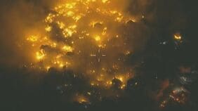 大分市佐賀関火災　県警が発生当日の空撮映像と現場写真を公開|TBS NEWS DIG