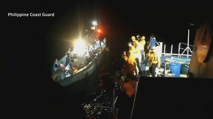 フィリピン南部沖 約360人乗せたフェリーが沈没 18人死亡 20人以上行方