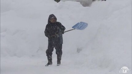 雪の予想・30日午後2時現在】青森市の積雪が160cm超 “災害級”で市民