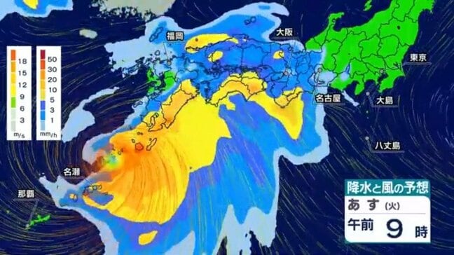 【台風6号】沖縄で雨風ピークへ　2日～3日に西日本・東日本に接近 大雨による土砂災害など警戒【進路情報・関東への影響は？】|TBS NEWS DIG