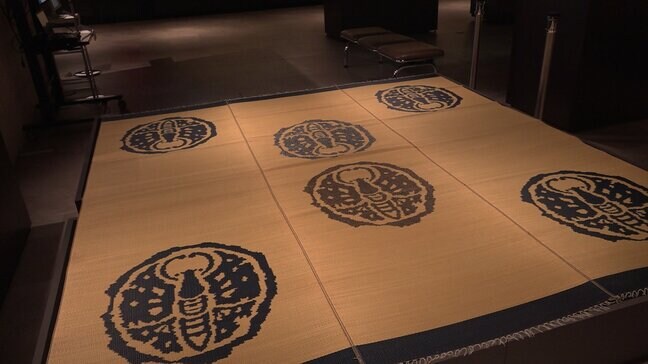 緻密で美しいデザインの花ござ「錦莞莚」など　岡山県立博物館で特別展「花ござ 心おどる い草の世界」開幕|TBS NEWS DIG