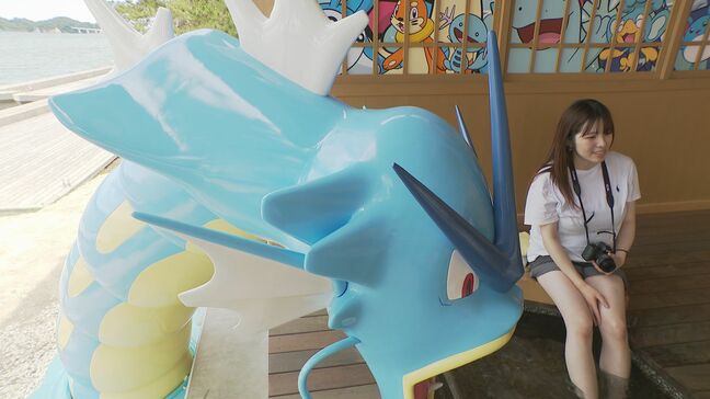 復興のシンボルなのに…石川・七尾市和倉温泉のポケモン足湯でキャラクターの破損相次ぐ|TBS NEWS DIG