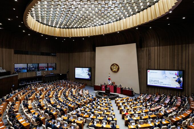 韓国、３兆円超の補正予算－消費低迷・通商リスク受け経済立て直しへ