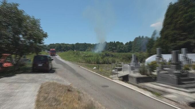 石川・穴水町で山林火災　約6時間後に鎮火　けが人の情報なし|TBS NEWS DIG