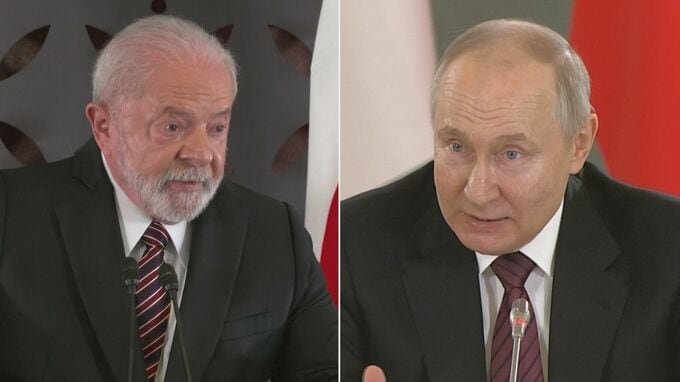 ブラジル・ルラ大統領がプーチン大統領と電話会談　ウクライナ和平「仲介の準備がある」|TBS NEWS DIG