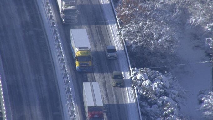 広島県内の山陽道　冬タイヤ規制時は装着の確認を実施へ　2日の立ち往生時は実施せず　NEXCO西日本|TBS NEWS DIG