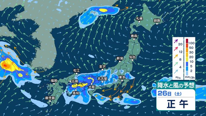 【 今後の雨 】台風が去っても雨？　23～24日は再び雨予報　26～27日の土日も前線の影響で東・西日本は曇りや雨【10日間天気予報と今後の雨風シミュレーション・22日正午更新】|TBS NEWS DIG