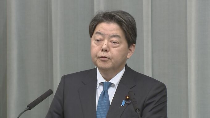 【速報】林官房長官「署名しておらず、記憶がある者もいない」 旧統一教会関連団体との「政策協定」めぐり