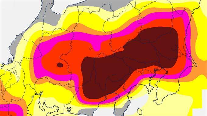 【線状降水帯】東京、茨城、栃木、群馬、埼玉、千葉は、3日夕方～夜のはじめ頃にかけ発生し大雨災害発生の危険度が急激に高まる可能性【雨と風のシミュレーション・発雷確率】　|　山梨のニュース | ＵＴＹテレビ山梨