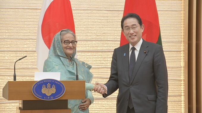 日本とバングラデシュの首脳会談　二国間関係格上げし両国の直行便運航再開進める|TBS NEWS DIG