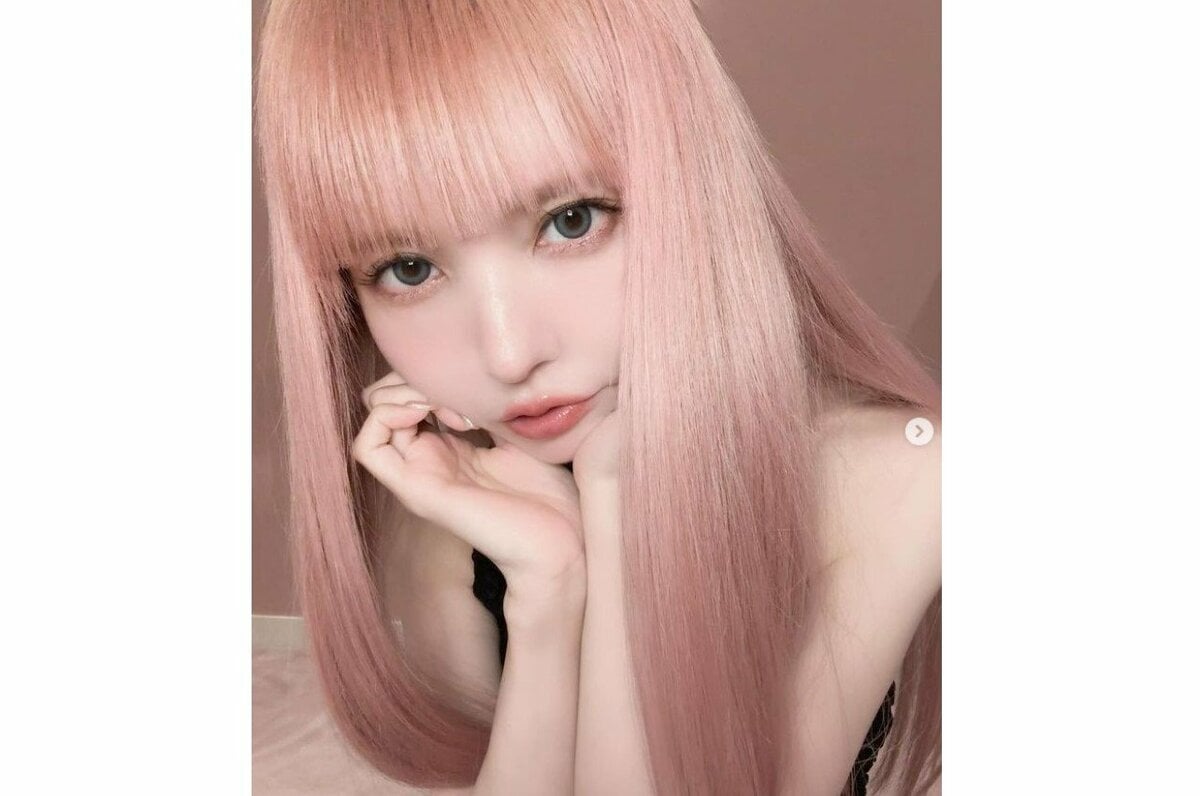 益若つばささん ピンク髪に変身 「ずっとしてみたかった髪型」「限界の