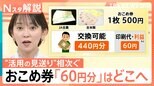 1枚500円なのに交換は440円分…農水大臣が「おこめ券」にこだわる理由、百貨店商品券との違い【Nスタ解説】|TBS NEWS DIG