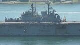 中東派遣の米海軍強襲揚陸艦「トリポリ」長崎県の佐世保基地に帰還　|　長崎のニュース | 天気 | NBC長崎放送