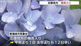【速報】北陸地方で“梅雨入り” 平年より1日、去年よりも12日早く 気象庁【雨の動きシミュレーション】 | 富山のニュース|天気・防災|チューリップテレビ