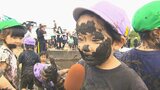 園児200人が田植えに挑戦 体験した後は、楽しい泥んこ遊びで歓声上がる 大分 | 大分のニュース|OBS NEWS|大分放送