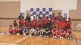 福島ユナイテッドFC、選手たちがサッカー教室 リニューアルした体育館で開催 福島 | 福島のニュース│TUF