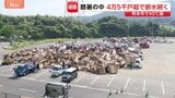 「1時間半くらい並んだ」片付けに追われる住民に酷暑が追い打ち 熊本市で40.3℃の酷暑日に 八代市や宇城市など4万5280戸で断水続く【熊本地震】|TBS NEWS DIG