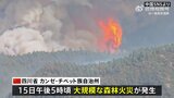 パンダ生息地近くで大規模な森林火災　中国・四川省　3300人以上が避難|TBS NEWS DIG