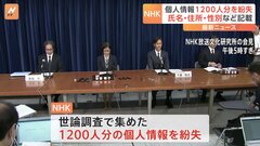 NHKが1200人分の個人情報紛失…氏名、住所、生まれた年、性別が記載| TBS CROSS DIG with Bloomberg