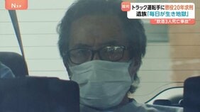 ｢欲望の赴くまま事故を起こした責任は重大」飲酒運転で2歳男児含む家族3人を死亡させた罪に問われた被告に検察側が懲役20年求刑　被告は遺族に土下座　前橋地裁|TBS NEWS DIG