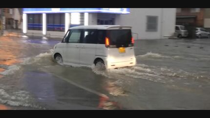 山口県宇部市に“災害救助法”適用「継続的に救助を必要としている」道路