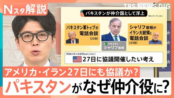 トランプ氏「大きなプレゼント」イラン側との協議は順調？ 専門家が分析する「27日協議」の決裂リスク【Nスタ解説】|TBS NEWS DIG