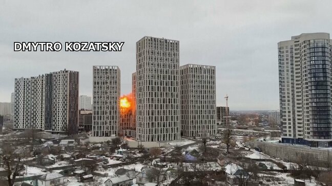 ウクライナ首都キーウや近郊にロシア軍の大規模攻撃　2人死亡　ゼレンスキー氏とトランプ氏の和平計画めぐる直接協議前に|TBS NEWS DIG