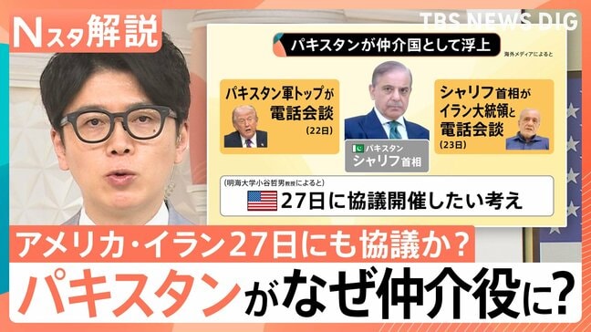 トランプ氏「大きなプレゼント」イラン側との協議は順調？ 専門家が分析する「27日協議」の決裂リスク【Nスタ解説】|TBS NEWS DIG