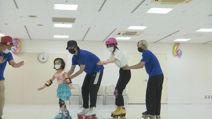 盛岡のデパートでローラースケートやスケートボードの体験会　8月14日まで|TBS NEWS DIG