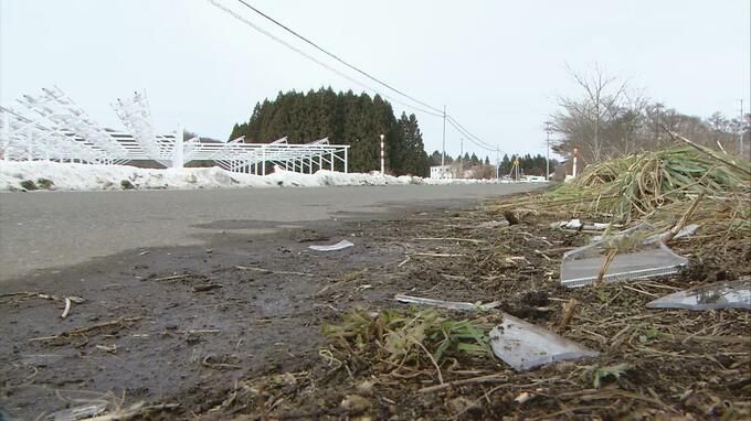 道路を歩いていた男性が軽ワゴン車にはねられ死亡　現場の『県道171号』は歩道や路側帯がない片側1車線の直線道路　|　青森のニュース│ATV NEWS│青森テレビ