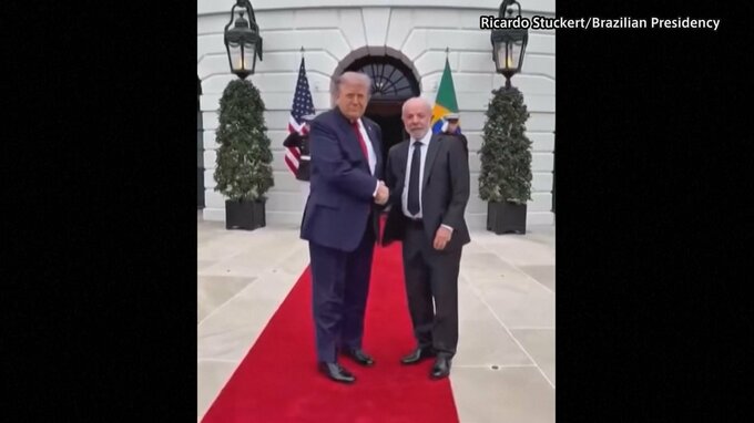 トランプ大統領 ブラジルのルラ大統領と会談 関税問題など協議|TBS NEWS DIG